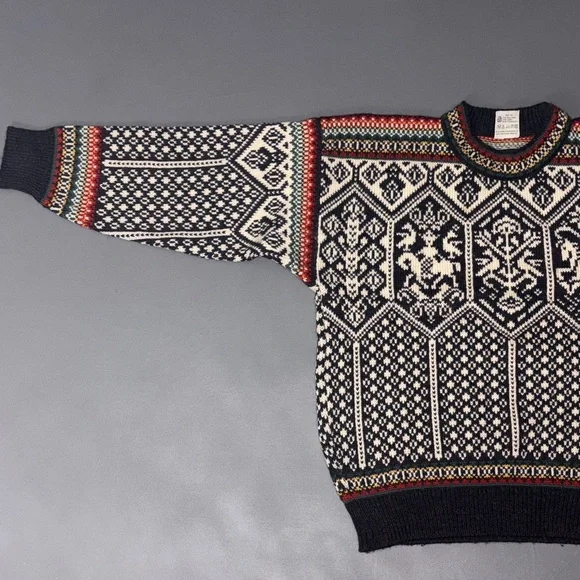 Vintage 1994 Dale of Norway Lillehammer Olympics Wool Sweater - Picture 7 of 9